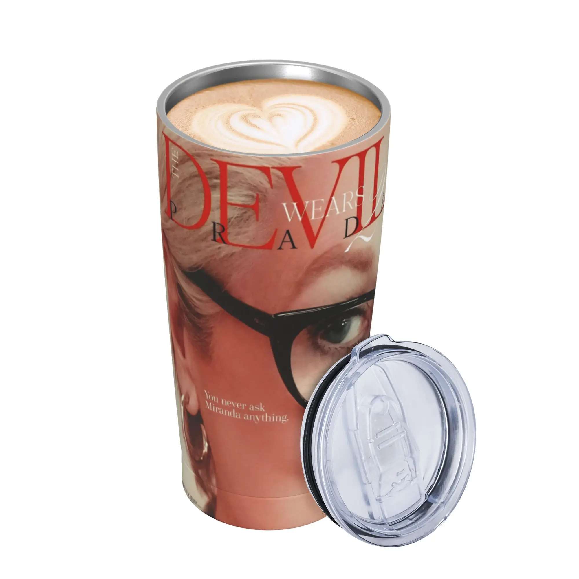 The Devil Wears Pradas 2 Moive Tumbler Vacuum Insulated  Thermal Cup Stainless Steel Double Wall Mug Water Bottle 20oz