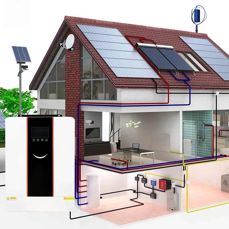 Solar generator 1200 watts stackable outdoor home energy system 20-50 kWh battery pure sine wave inverter all-in-one bundle