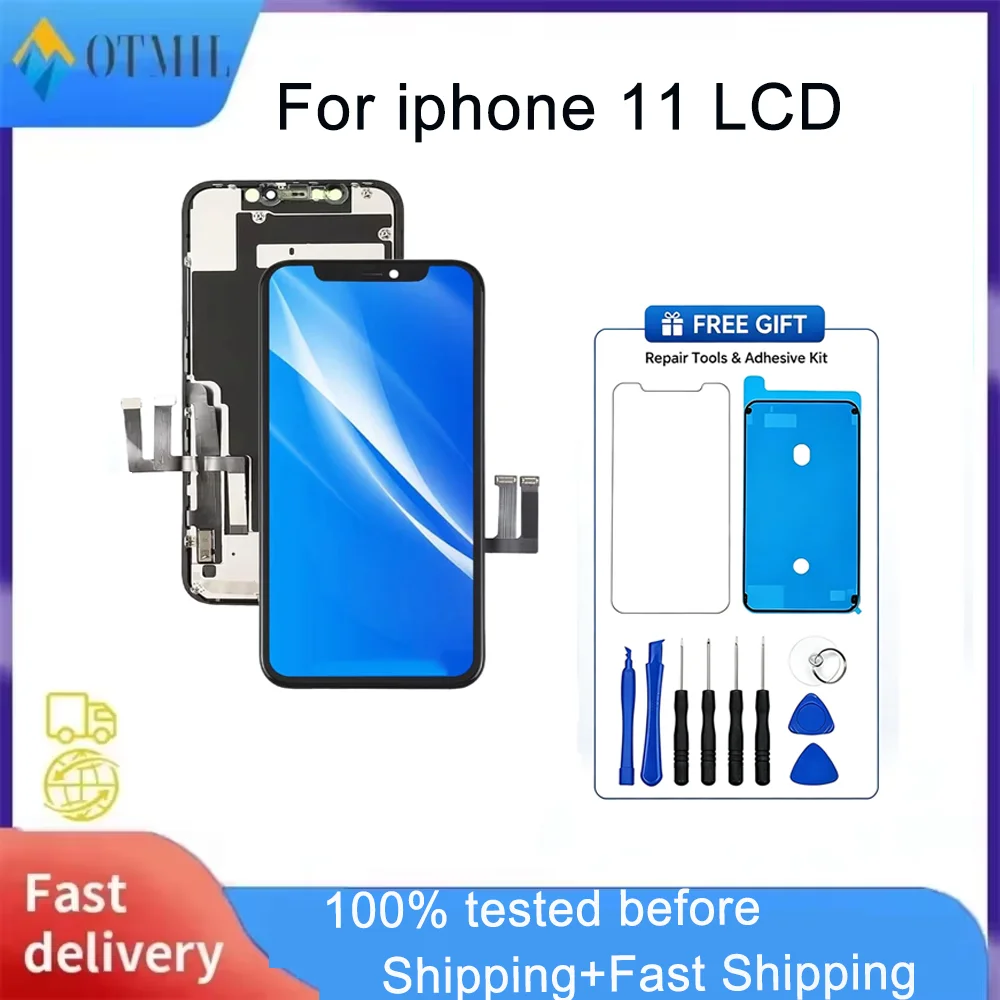 For IPhone 11 OLED INCELL Display Screen Replacement Digitizer Assembly With Repair Tools Easy Installation