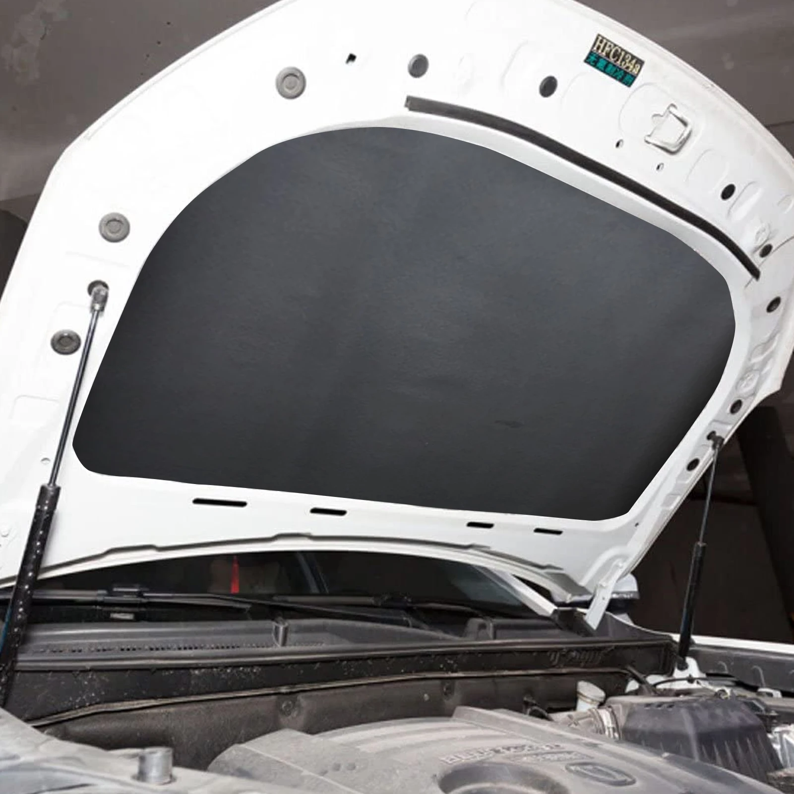 Keset Isolasi Mematikan Suara Panas Bantalan Deadener Knalpot Otomatis Mobil Tudung Pintu Kontrol Kebisingan Tahan Air 50X200Cm 6/8/10Mm