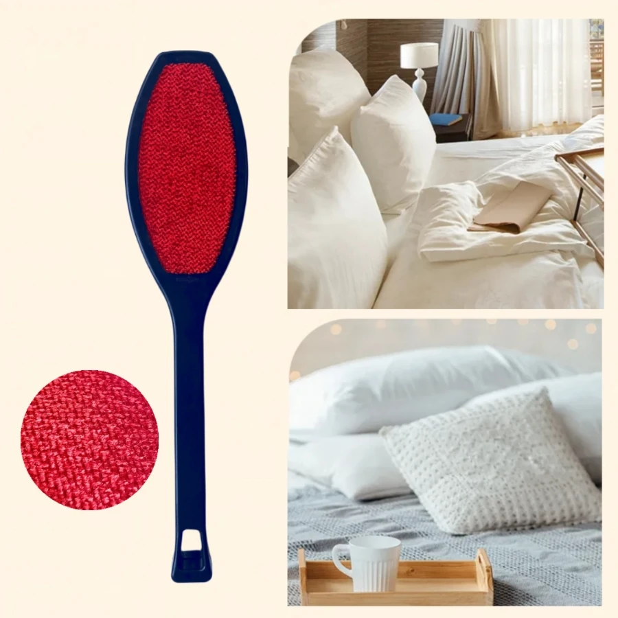 보풀 브러시 양면 정전기 브러시, 재사용 가능한 먼지 제거 소파, 애완 동물 헤어 브러시