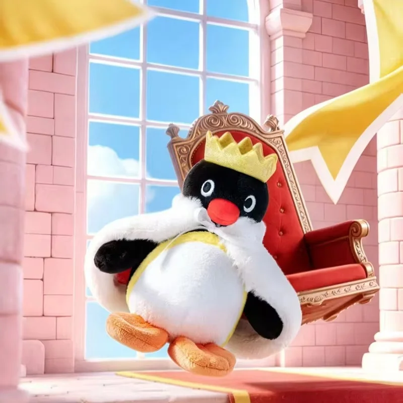 

In Stock Pingu Fairy Tale Adventures Keychain Pendant Blind Box Mystery Doll Toy Cute Kawaii Collectible Gift For Fans