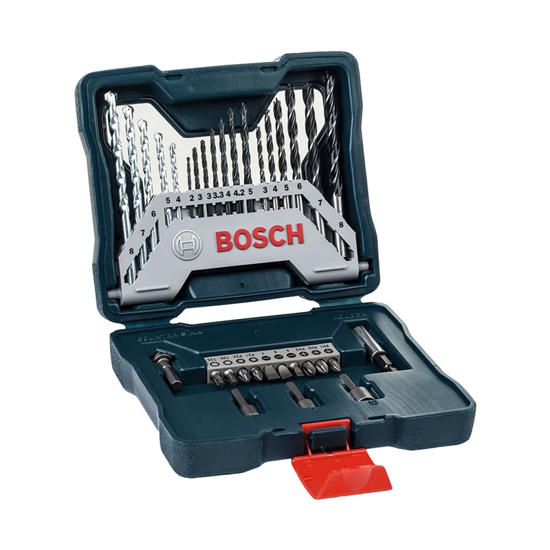 Imagem -02 - Bosch Mix Drill Bit Conjuntos 15 25 33 43 Pcs Broca de Aço de Alta Velocidade para Broca de Impacto ph pz s l Hex Chave de Fenda Magnética Cabeça