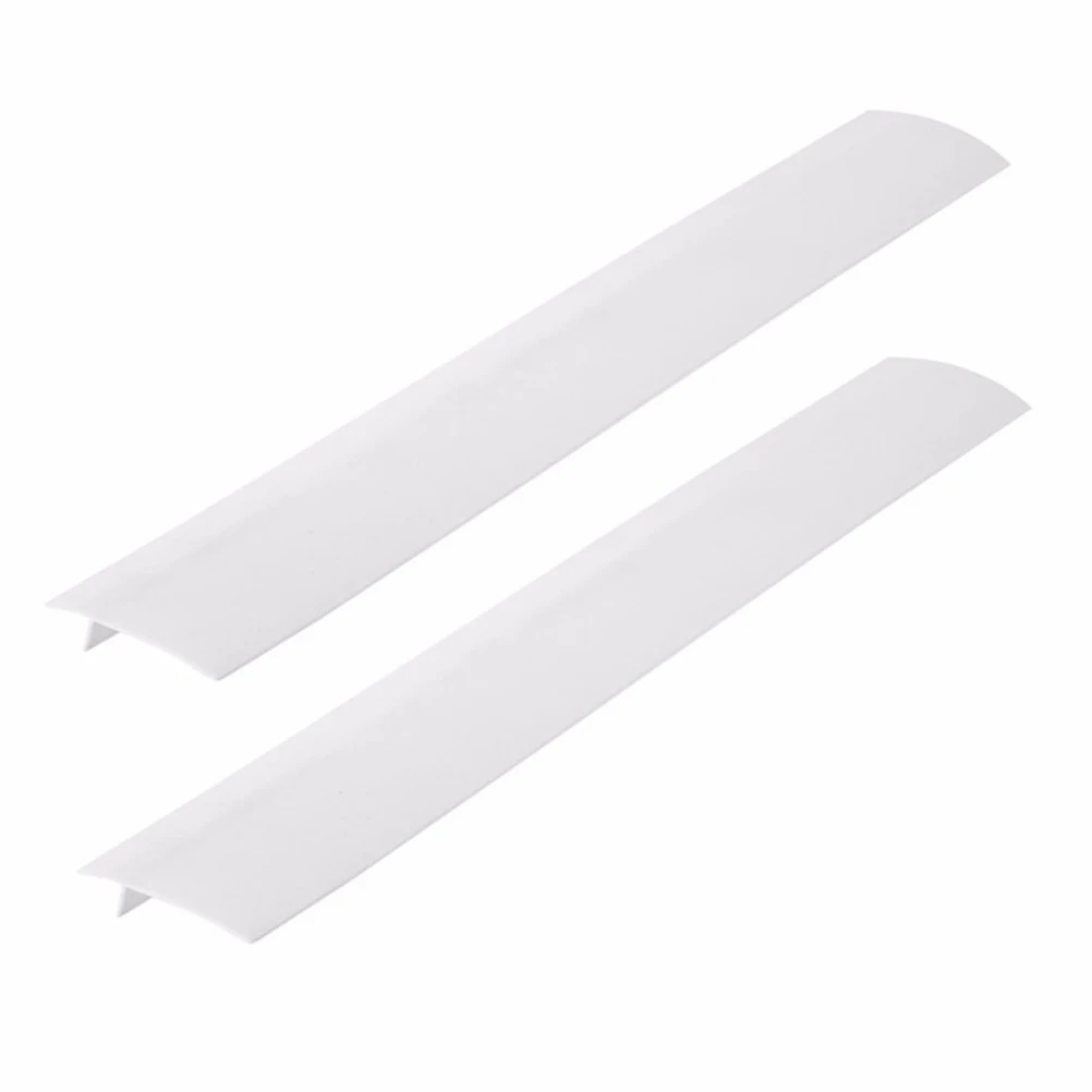 

2 Pcs Oil-proof Gap Strip The Tape Stove Counter Cover Seal White Sealing for Kitchen