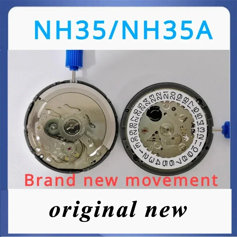 Original Japan NH35 NH35A Seiko Watch Movement Accessories Brand New Mechanical Movement Three Needle Fully Automatic Precision