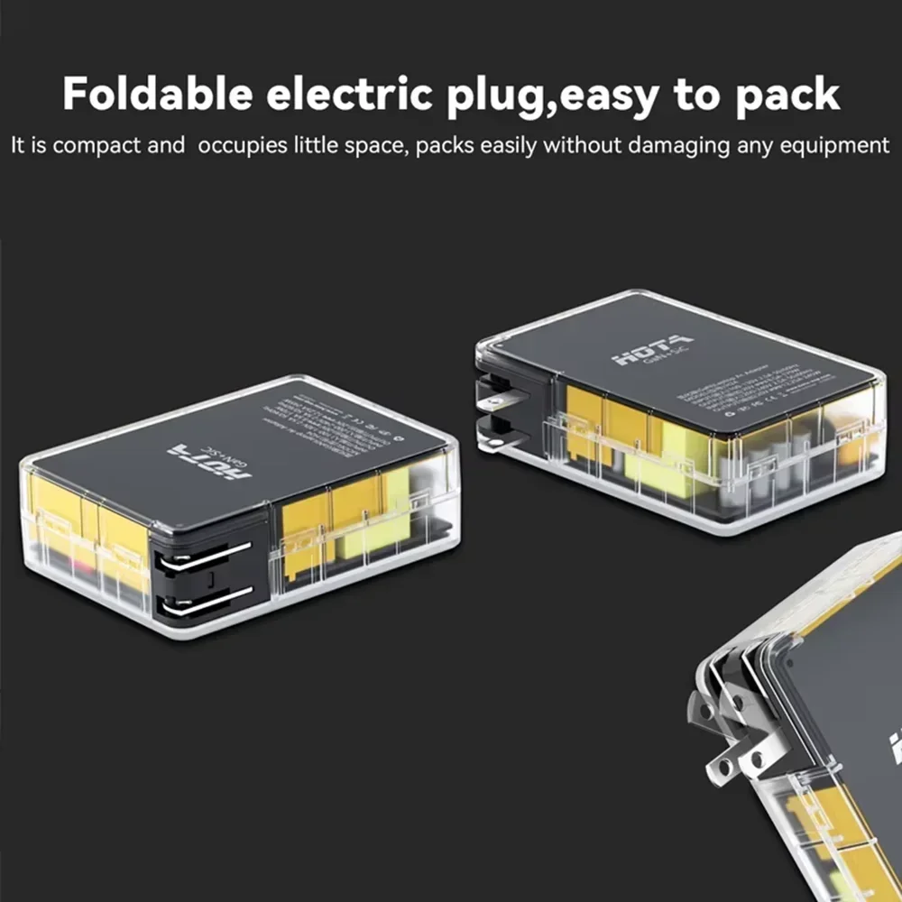 HOTA H24 245W GaN Gallium Nitride AC Adapter P24 PD 248W USB Type-C Charger W/ 3-6S XT60 Input