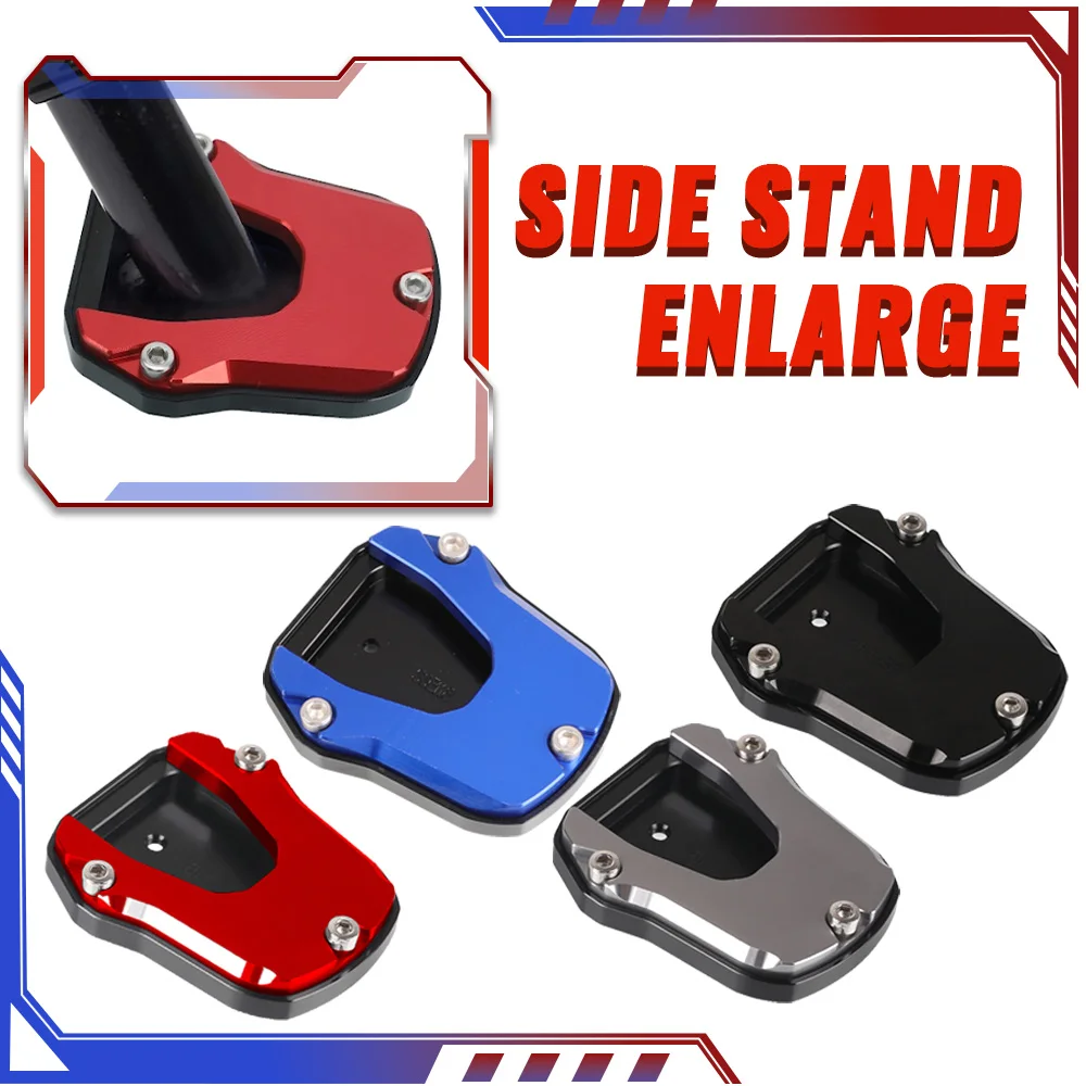

Kickstand FOR HONDA NX125 NS110R NBX100 EX125 Foot Side Stand Enlarger Support Motorcycle Accessories CNC Aluminium Material