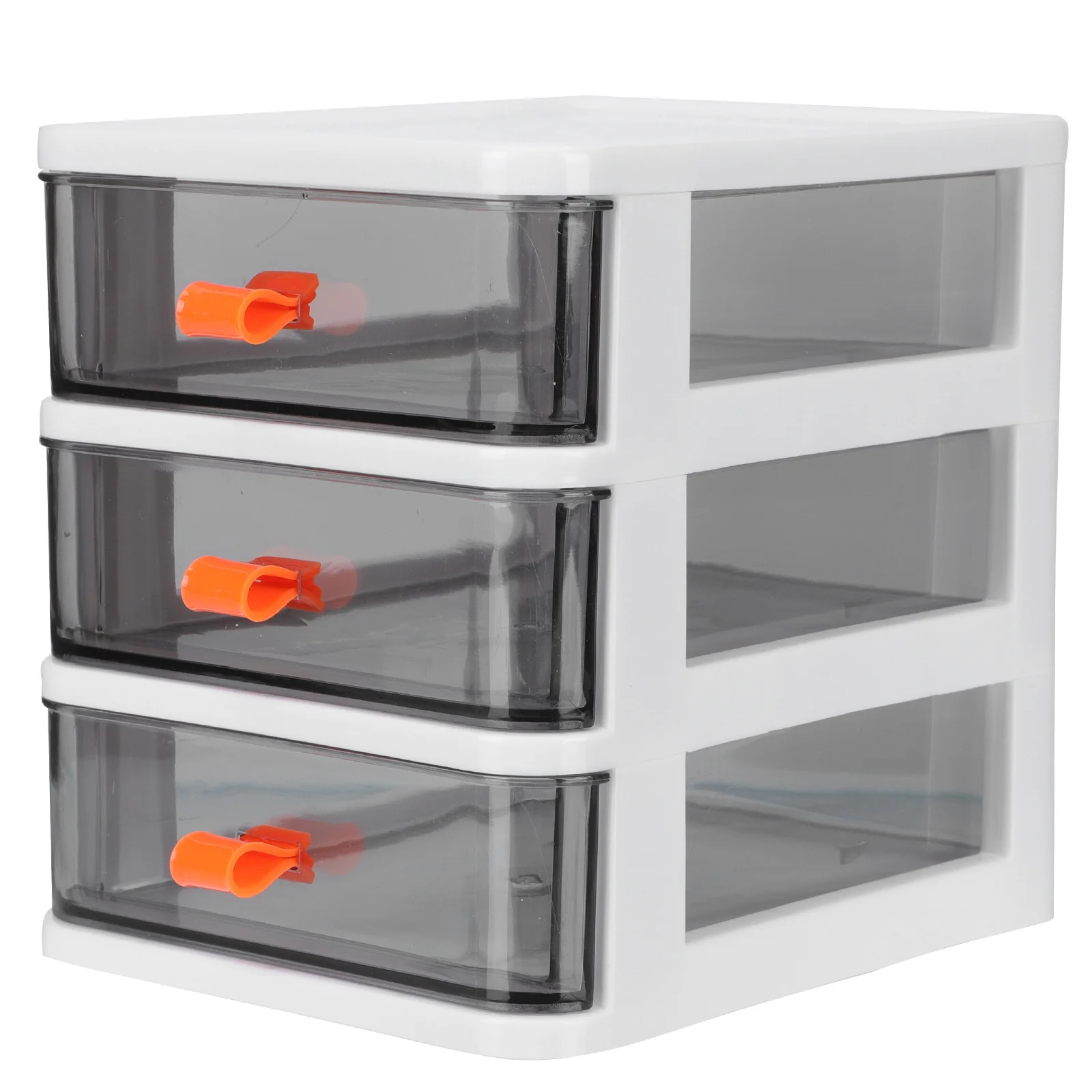 

Multilayer Storage Box 3 Layers Transparent Drawer Design Desktop Organizer For Office Study Room Stationery Sorting