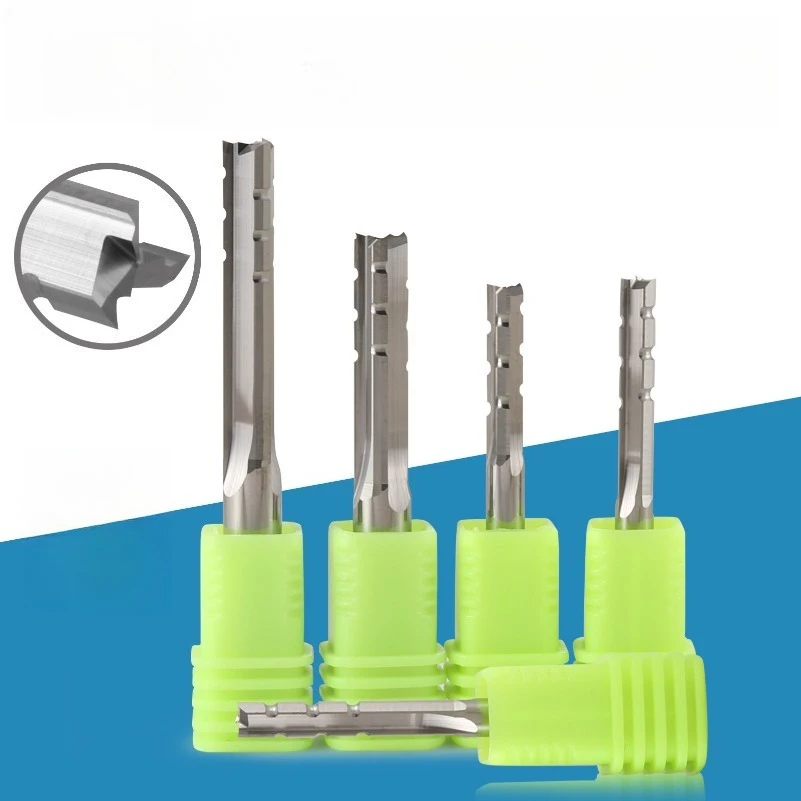 Woodworking three blade cutting knife, density board multi-layer board cutting knife, CNC carving straight knife