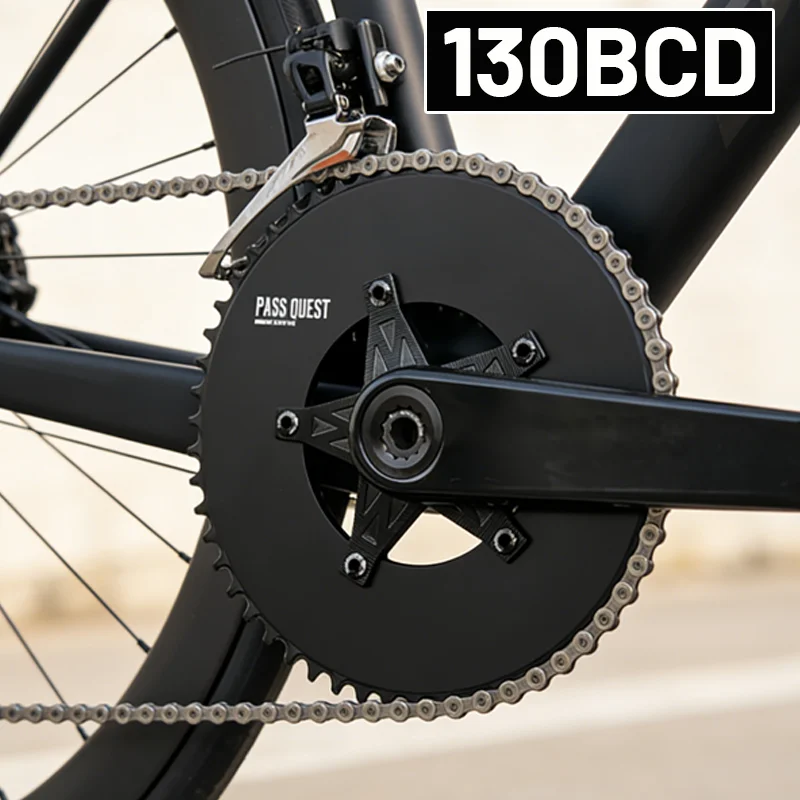 

Ведущая звезда 130 BCD на 5 болтов для Sram Force 22, Shimano Dura Ace 7800 7900 Aero Crown 42T 44T 46T 48T 50T 52T 54T 56T 58T 60T