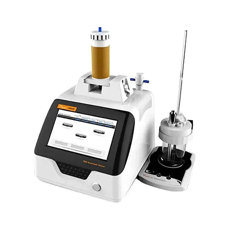 IKEME Lab Auto Titration Burette Automatic Potential Acidity Titrator ph Analyzer Automatic Potentiometric Titrator T860