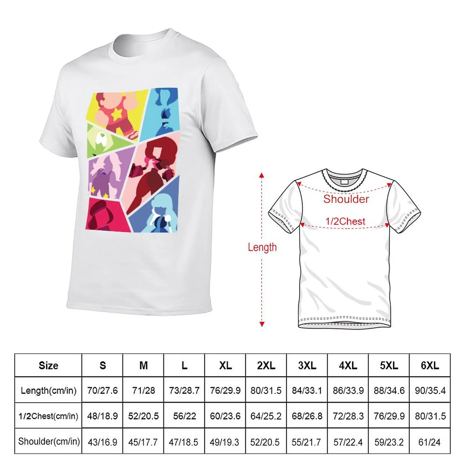 Steven Universe T-Shirt t shirts designer cotton t shirt man man t shirt cotton high quality T-Shirt