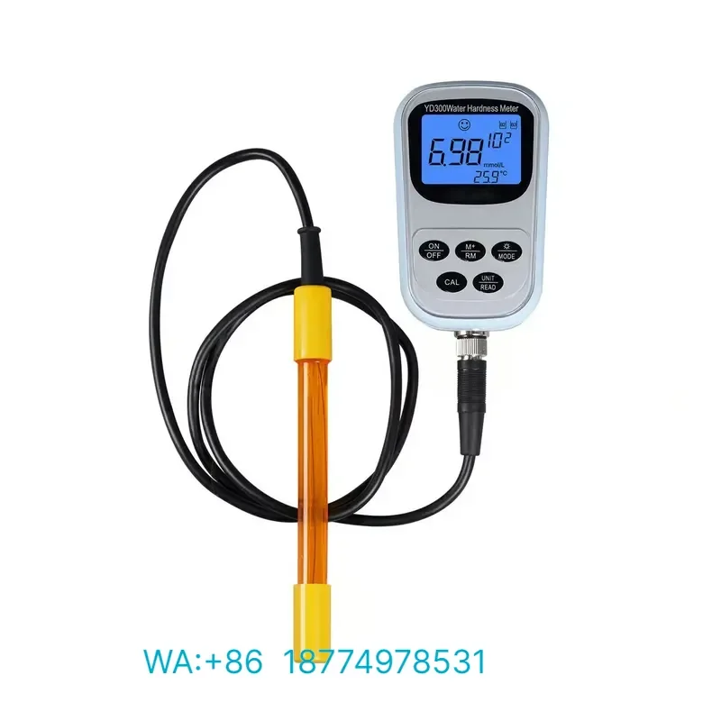 for NADE YD300 Portable Water Hardness Meter Kit 0-10 Mmol/L Lab Tester for CA2+ MG2+ Drinking Wastewater Analysis