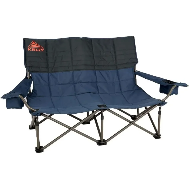 Kelty Low-Love Seat Camping Chair - Portable, Folding Chair for Festivals, Camping and Beach Days