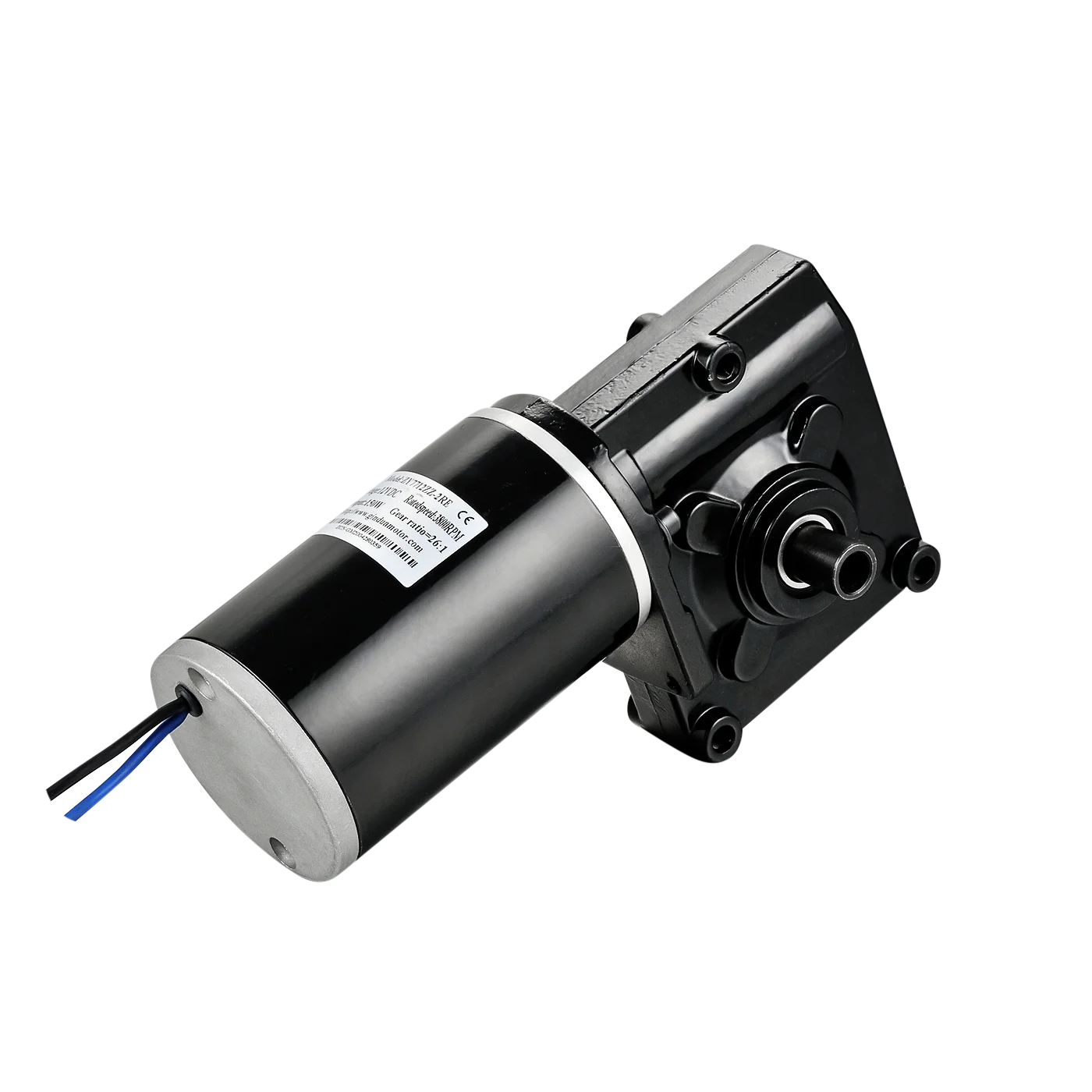 ZY7712Z 200W 12/24V Brushed DC Gear Motor Electric Wheelchair Accessories Power Tools Energy Saving and Eco-Friendly