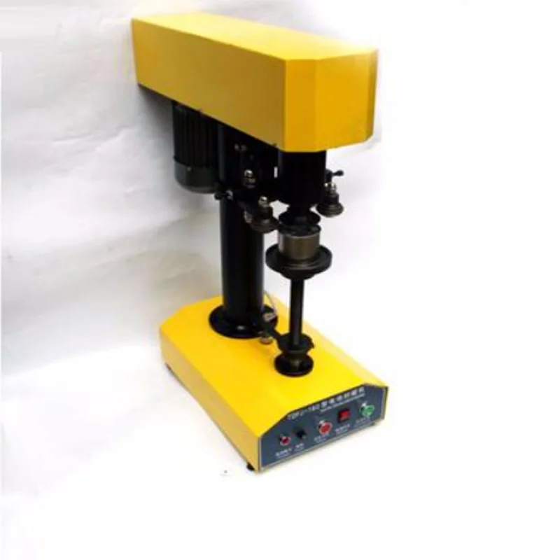 Manual Barrel Packaging Manual Tin Seaming Sealer for Beer Beverage Soda Cans Paper Can Lid Closing Machine
