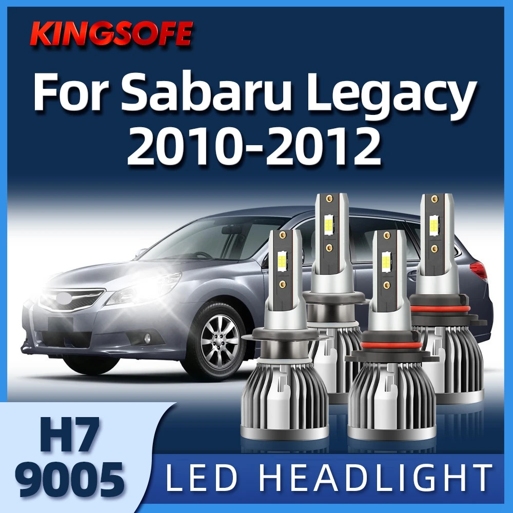 

Roadsun Car LED Light Headlight 9005 H7 6000K Auto Bulb Headlamp CSP Chip For Sabaru Legacy 2010 2011 2012