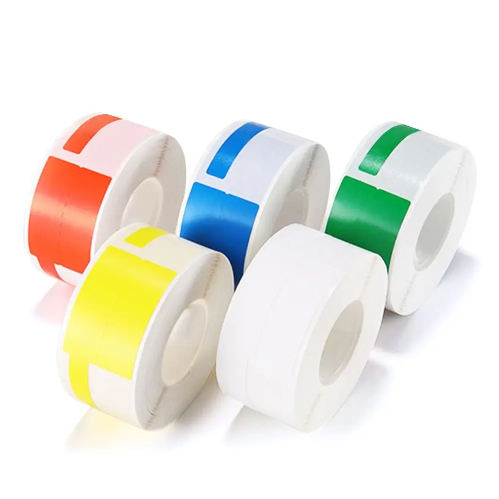 100Pcs Waterproof Cable Labels Self-Adhesive Wire Marking Cable Ties Cable Tags etwork Organizer Wiring Accessories