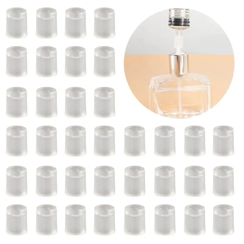 500pcs/lot Perfume Syringe Conversion Head Plastic Needle Tube Adapter Portable Perfume Dispenser Tool Perfume Adapter Dispenser