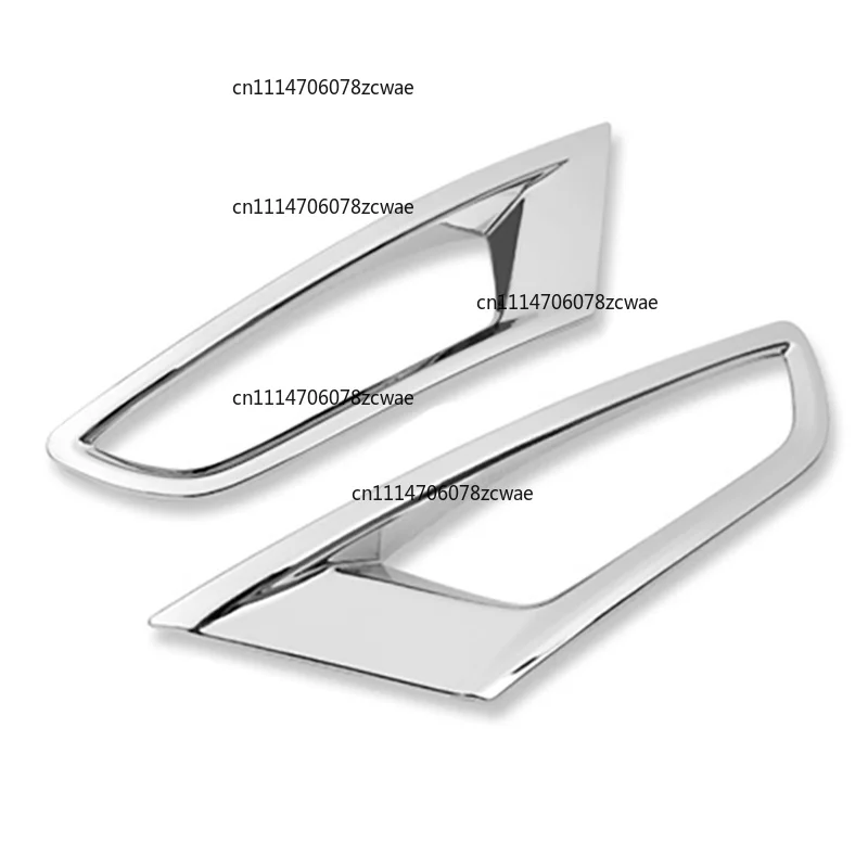 For Mazda CX3 CX-3 2016 2017 2018 ABS Chrome Rear Fog Light Lamp Cover Trim Foglight Bezel Decoration Frame