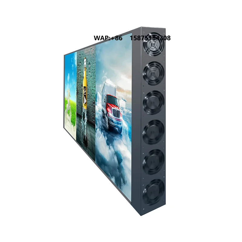 Wall Mount 43 Inch Hight Brightness 2500nit Outdoor LED Advertising Embedded Screen with Android System Outdoor Module Screen