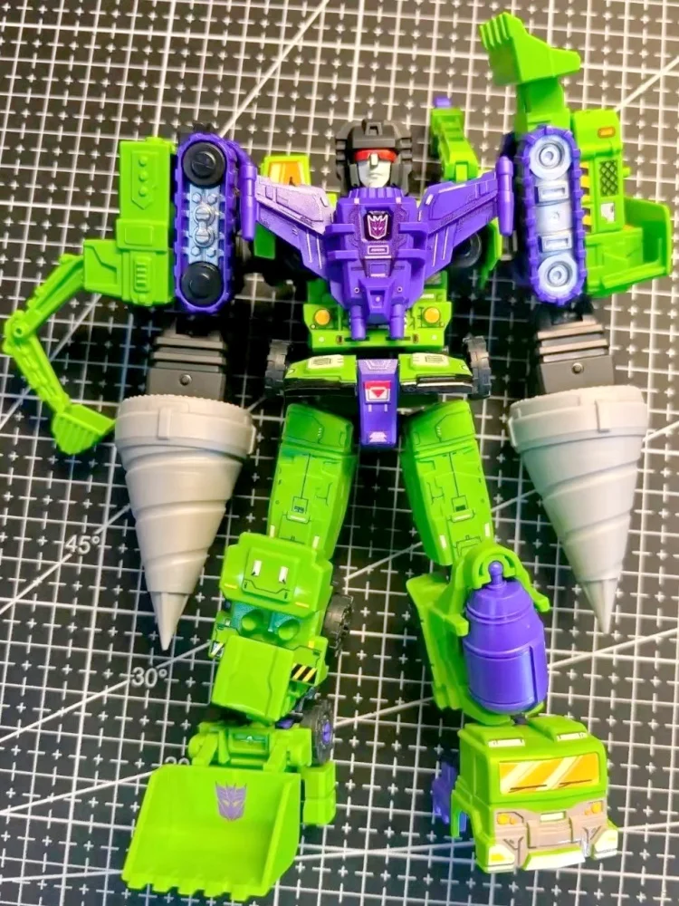 مجموعة نسخة المدافع من Blokees Devastator Transformers، دعامة ملحقة لقمة مثقاب مدرعة للألعاب والهوايات