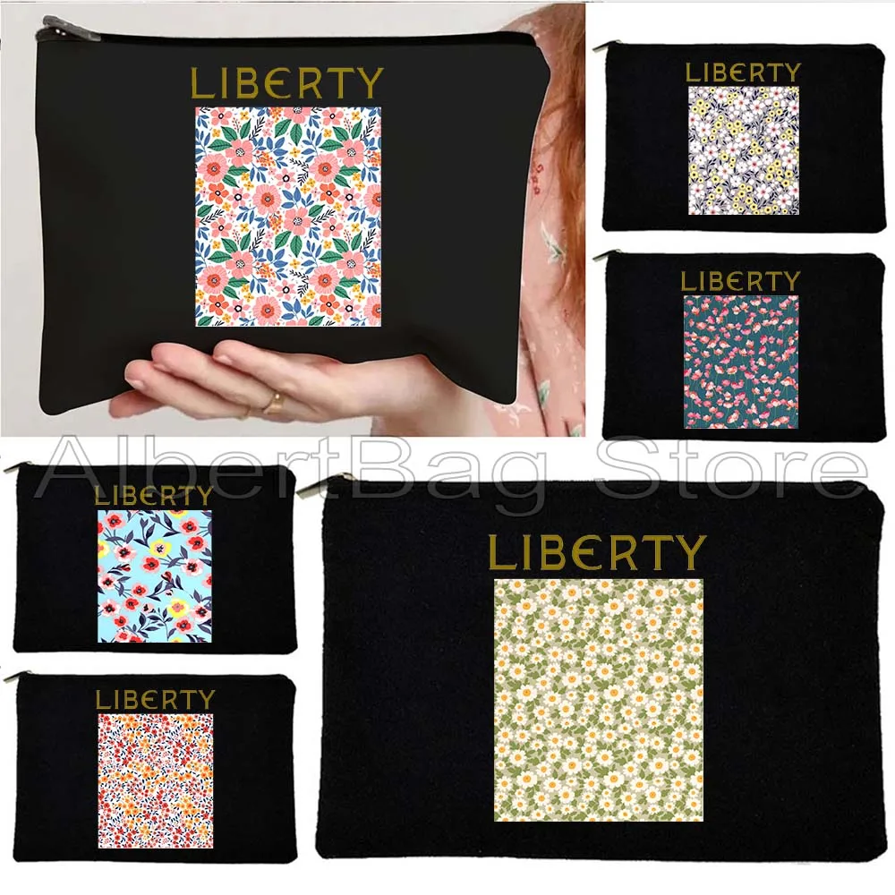 

WILLIAM MORRIS узор клубника злодея цветочный цветок свобода живопись холст косметичка для макияжа туалетная сумка пенал