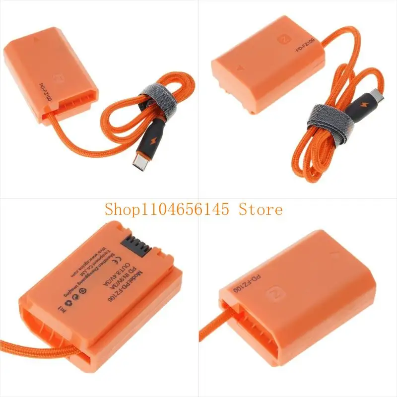 

5asd USB C to FZ100 Camera Battery Substitute for Uninterrupted Photography