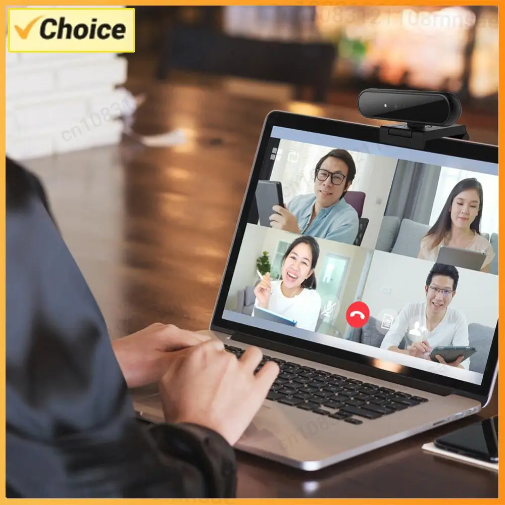 

Веб-камера с распознаванием лиц 1MP 720P/2MP 1080P для Windows 10/11, встроенный микрофон для компьютера и ноутбука