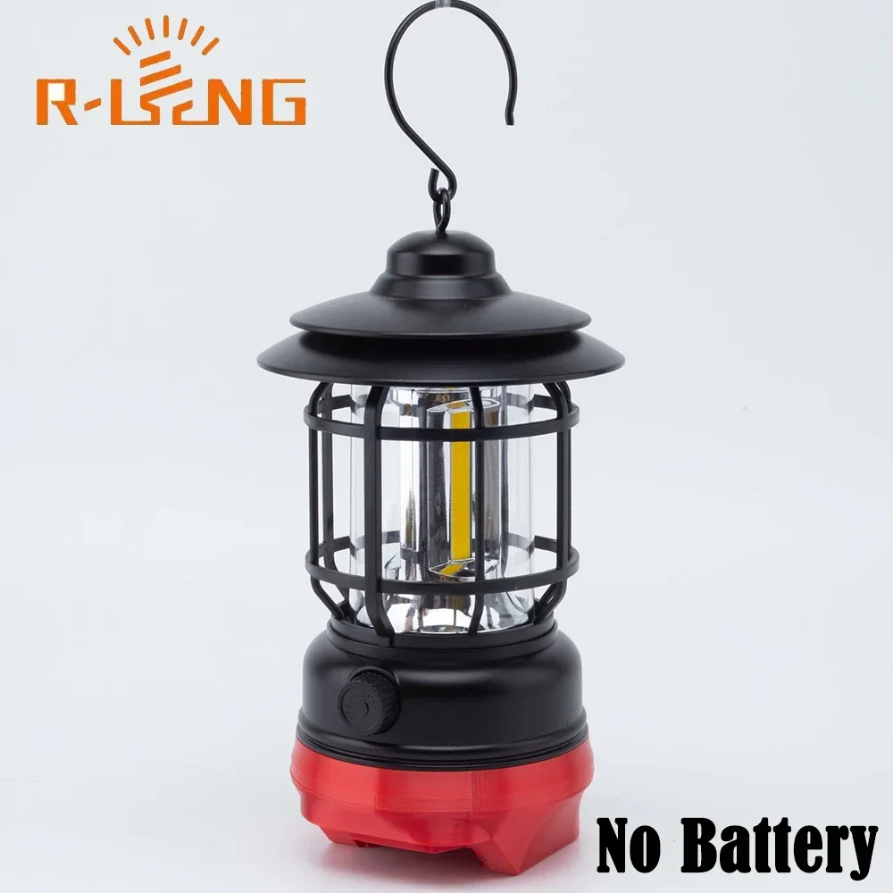 Portable LED Camping Lantern For Lidl Parkside X20V Team Lithium Battery Hanging Tent Light Outdoor (Not include battery)