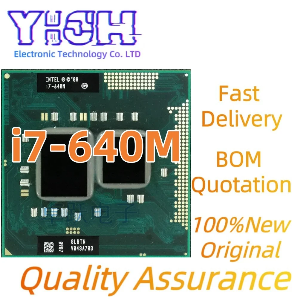 

i7-640M SLBTN i7 640M Socket G1 rPGA988A Dual-Core Quad-Thread 35W 2.8Ghz 4MB Cache PGA988