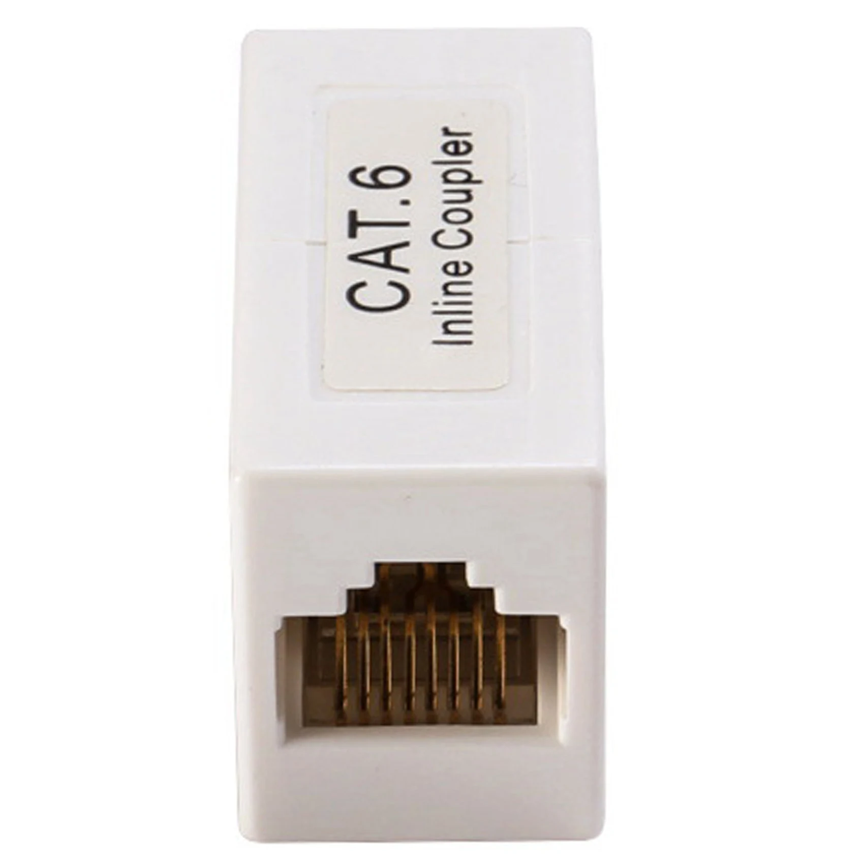 AP-10 Buah Coupler RJ45, untuk Ethernet Cat5 Cat5E/Cat6