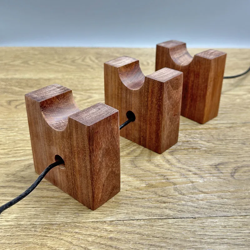 오디오 장비 절연 라인 지원 배나무 절연체 라인 스탠드 서브우퍼 스피커 전원 케이블 충격 흡수 베이스