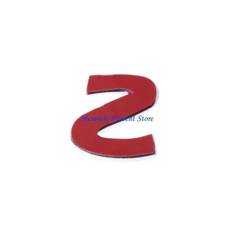

A70F Red S Metal Badge Sticker for Infiniti Q50 Q50L Q30 Q70