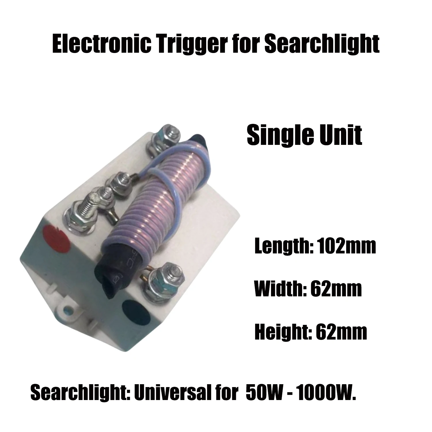 

Searchlight Trigger for Sky Rose Beam Lights Follow Spots Compatible with 50W - 1000W