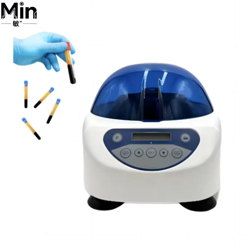 5000rpm Low Speed Mini Desktop Laboratory Centrifuge Benchtop Centrifuge for Scientific Research Sample Separation