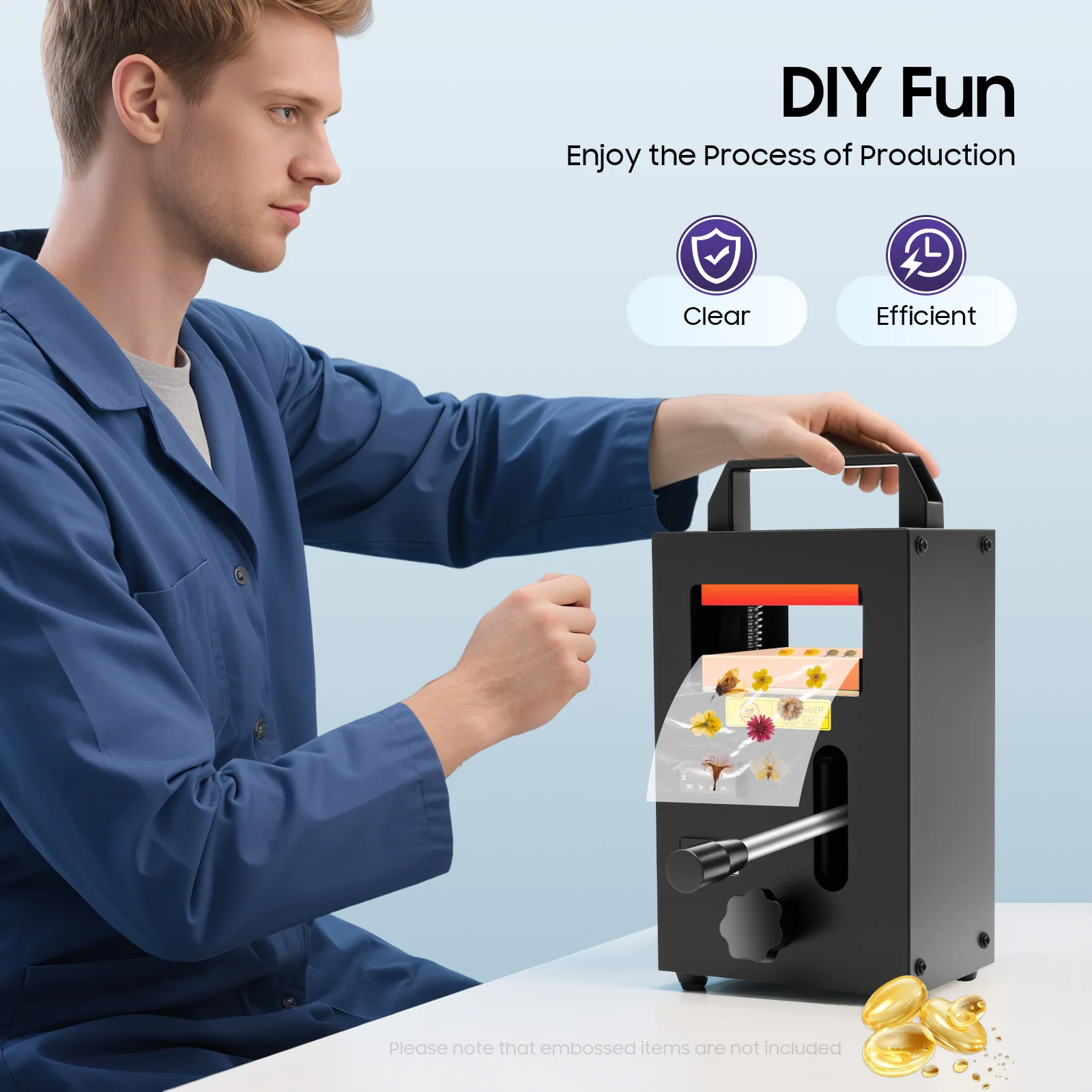 

Гидравлический термопресс, термопресс с двойными нагревательными пластинами, цифровой экран дисплея для тиснения растительного цветочного масла