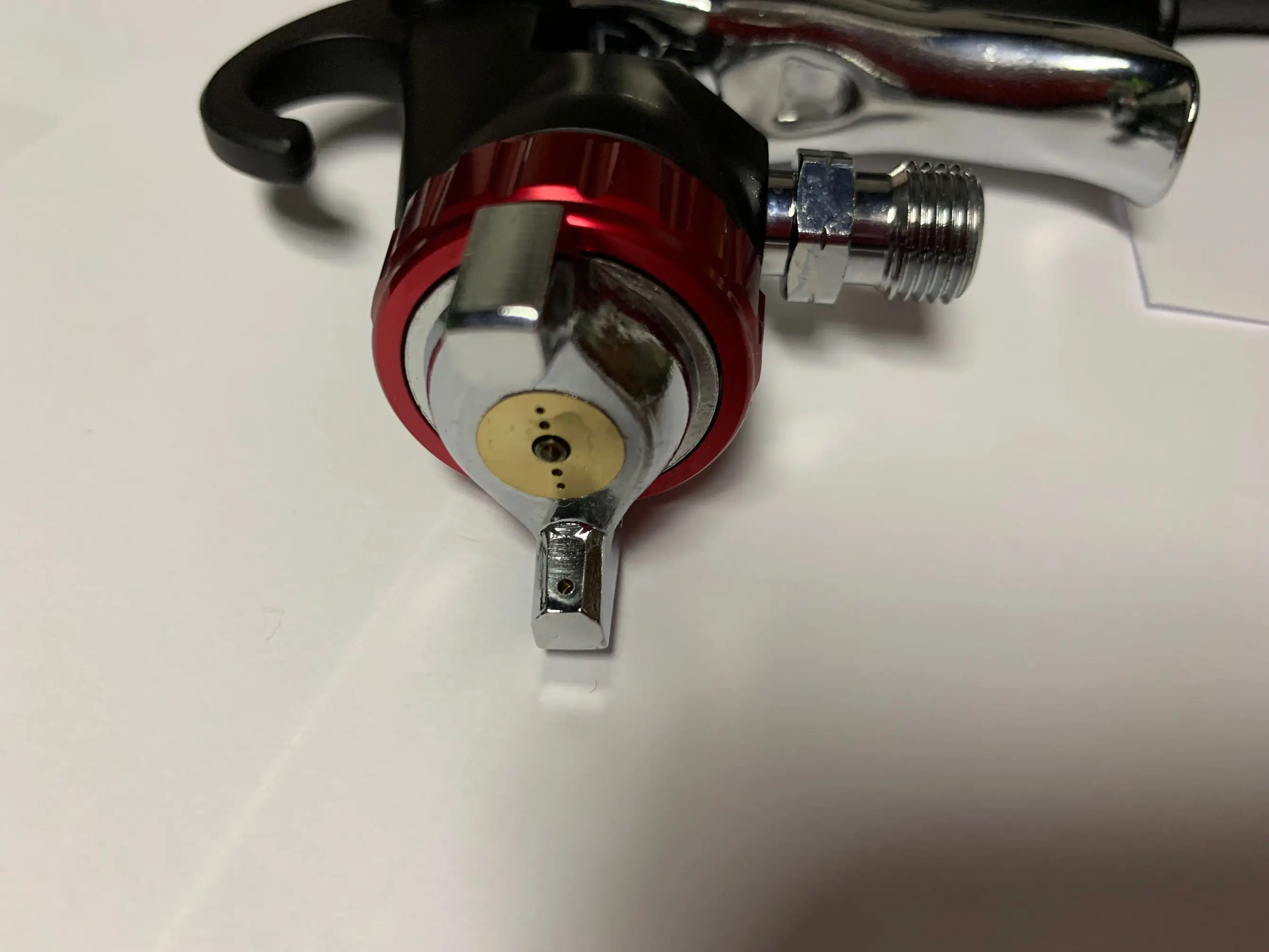 Pistola de pulverização de cabeça única Item LYH-MF-71 Nova atualização de pistola para pintura de trabalho de carro Nano Chrome Pistola de pulverização