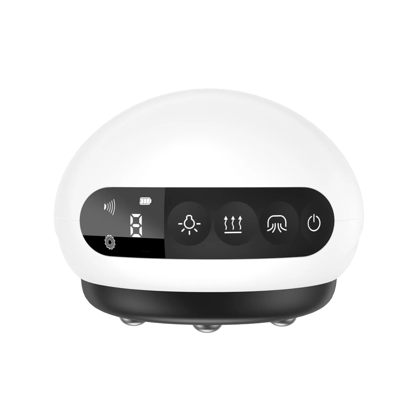 

Intelligent Electric Gua Sha Cupping Therapy Device Heat Red Light Massage for Body Pain Relief