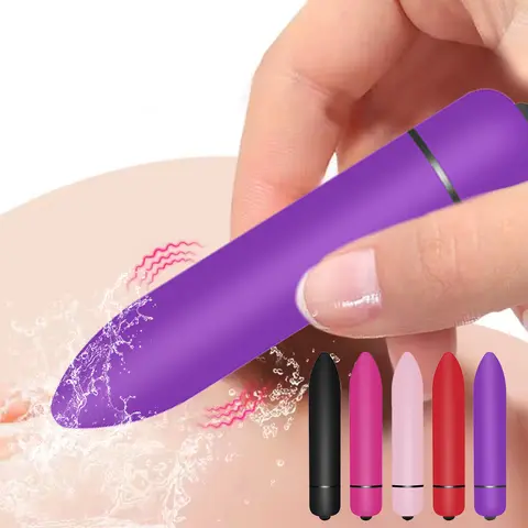 Mini Bullet Vibratör Kadınlar için Mastürbasyon G Noktası Klitoris Anal Titreşim Stimülatörü Kadınlar için Masaj Aleti Yetişkin Seks Oyuncakları