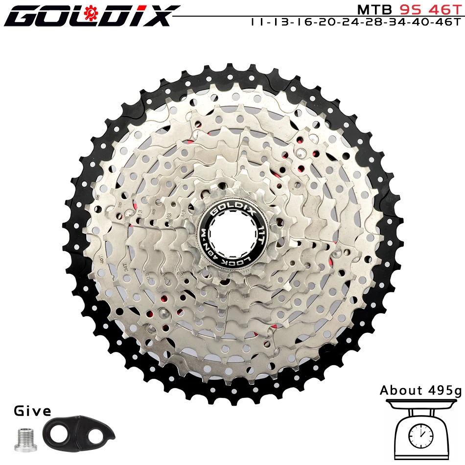GOLDIX MTB Cassette 11-52T 12-Speed for Shimano SRAM