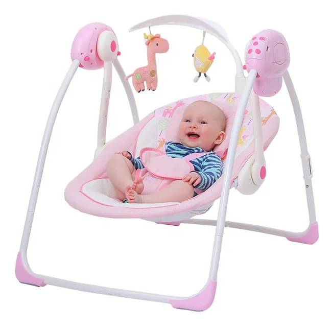 Hot Sale Indoor Electric Automatic Hanging Swing baby Cradle For Infant Baby