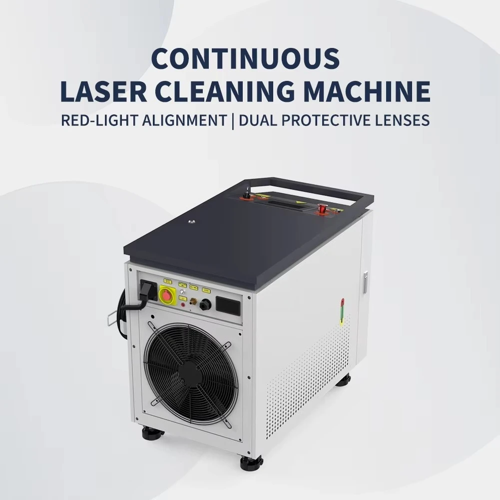 Manufacturer 1500W Cleaning  New for Stainless Steel Removes Rust and Paint on Metal Cleaning Width up to 800mm