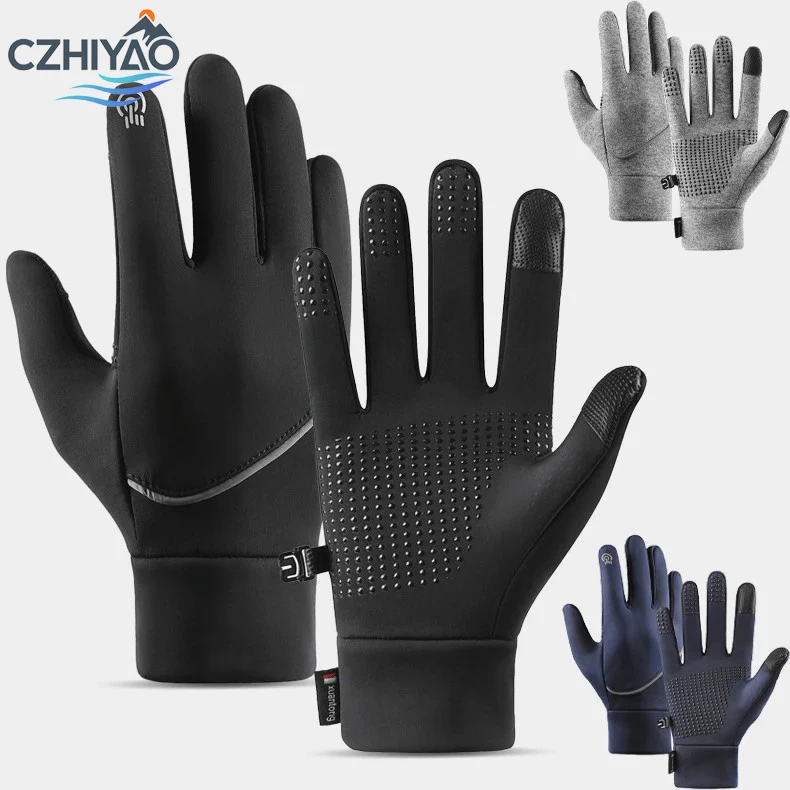 

Lightweight Winter Gloves for Men Women Warm Water Resistant Touch Screen Walking Riding Cycling Running and Driving