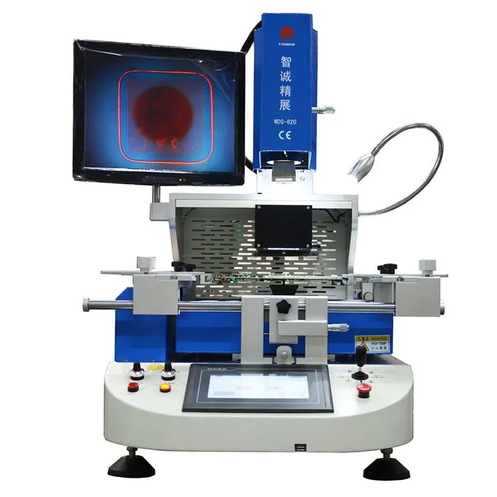 New Automatic Optical Alignment BGA Rework Station WDS-620 for Laptop Motherboard Repair with Soldering & Desoldering