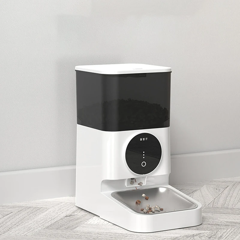 

4L large capacity WiFi version intelligent ultra quiet cat/dog feeder, WiFi version intelligent ultra quiet feeder