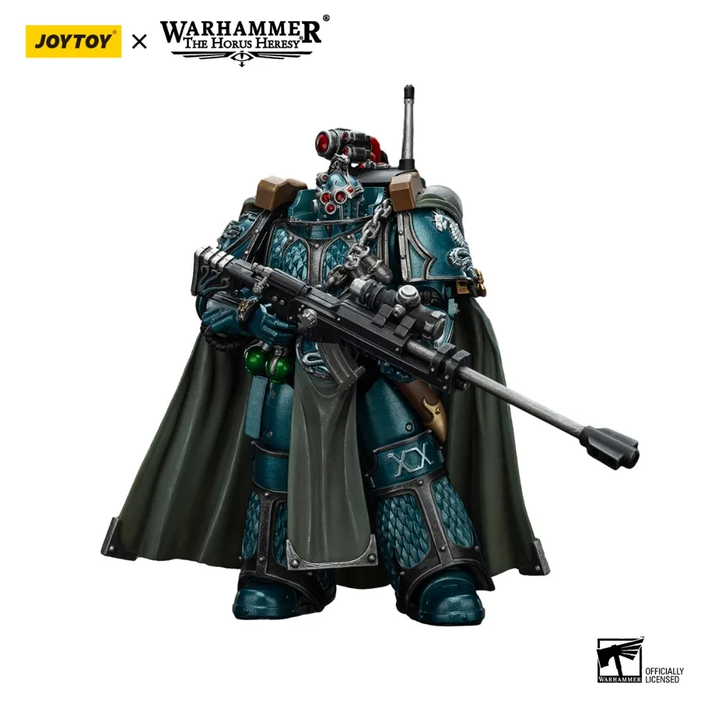 JOYTOY Warhammer 30K Horus Heresy Alpha Legion Exodus „Ten, który jest wielu” Headhunter 1/18 figurki prezent urodzinowy zabawki