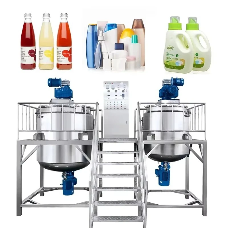 Custom Industrial Homogenizer Mixer, Professional Chemical Mixing Equipment for Liquid Soap & Body Lotion Making
