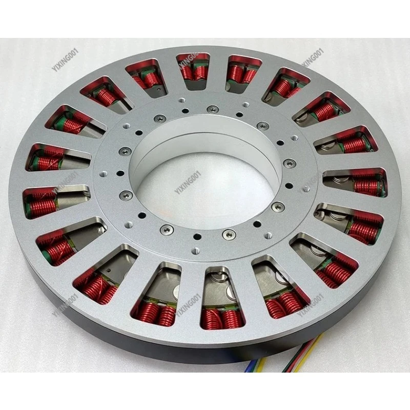 

20310 Torque 10Nm Large Permanent Magnet DC Brushless Motor, Hollow Shaft Ultra-thin Low-speed