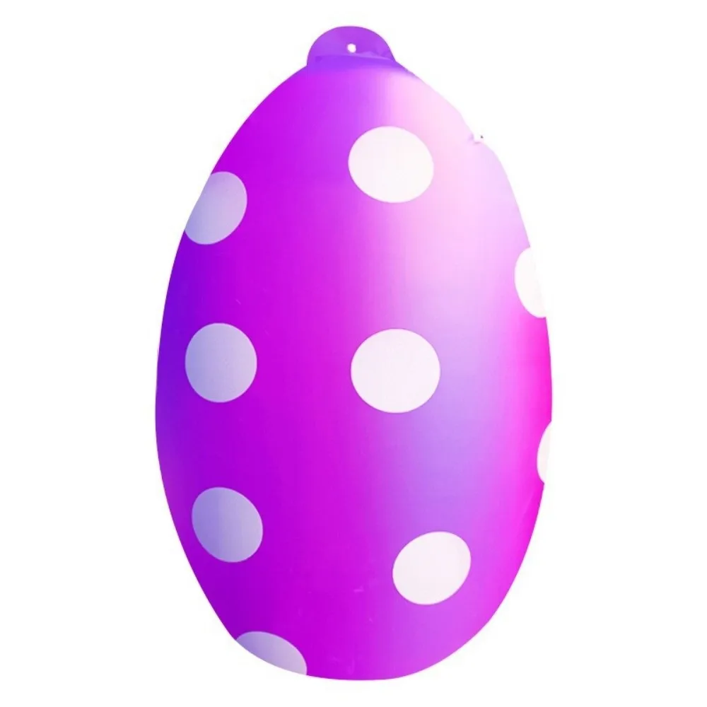 

Colourful Design Easter Egg Inflatable Balloon PVC Material Hanging Type Easter Party Decoration Heavy-Duty Plastic